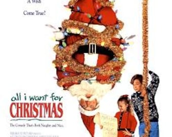 All I Want for Christmas 1991 Original Movie Poster