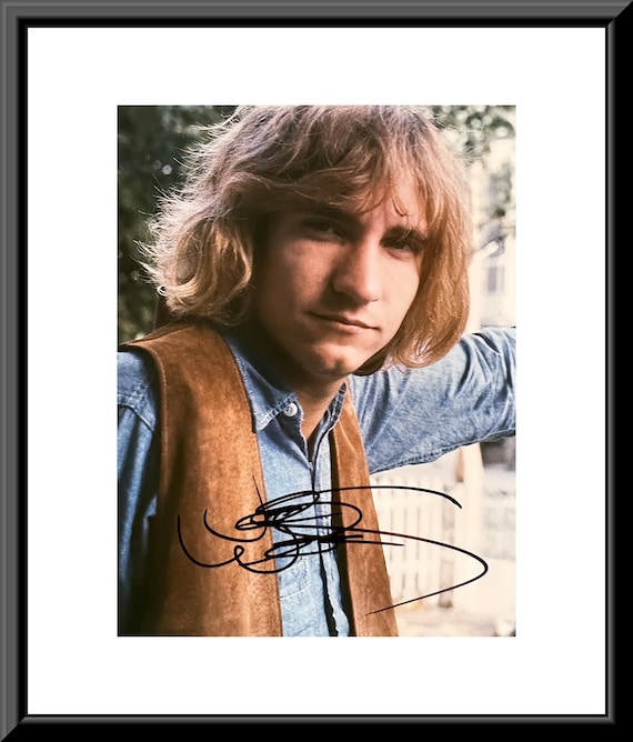 The Eagles Joe Walsh Original Autographed Photo - Framed - Etsy