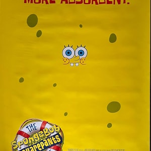 Cartel original de la película Bob Esponja 2004