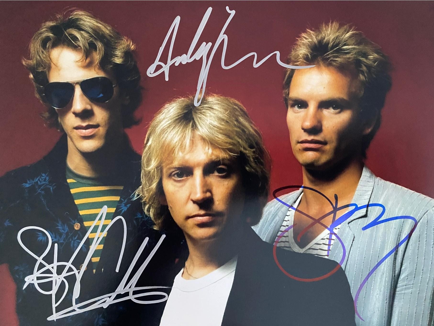 Sting autograph - Etsy 日本