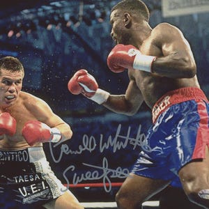 ボクシング　チャンピオン　パーネル・ウィテカー 　直筆サイン入りフォト　専用 Pernell whitaker - Etsy 日本