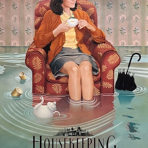 Cartel original de la película Housekeeping de 1987