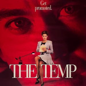 Cartel original de la película The Temp 1993