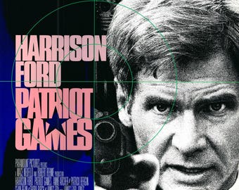 パトリオット・ゲーム　USオリジナル映画ポスター パトリオット・ゲーム 1992 オリジナル ワンシート ポスター - Etsy 日本