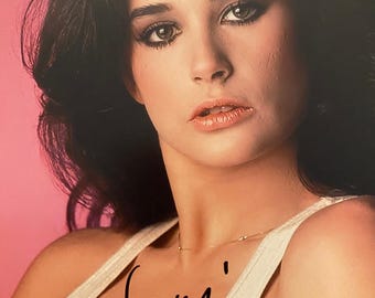 デミ・ムーア、『ゴースト』、サイン入り8x10写真 - Etsy 日本