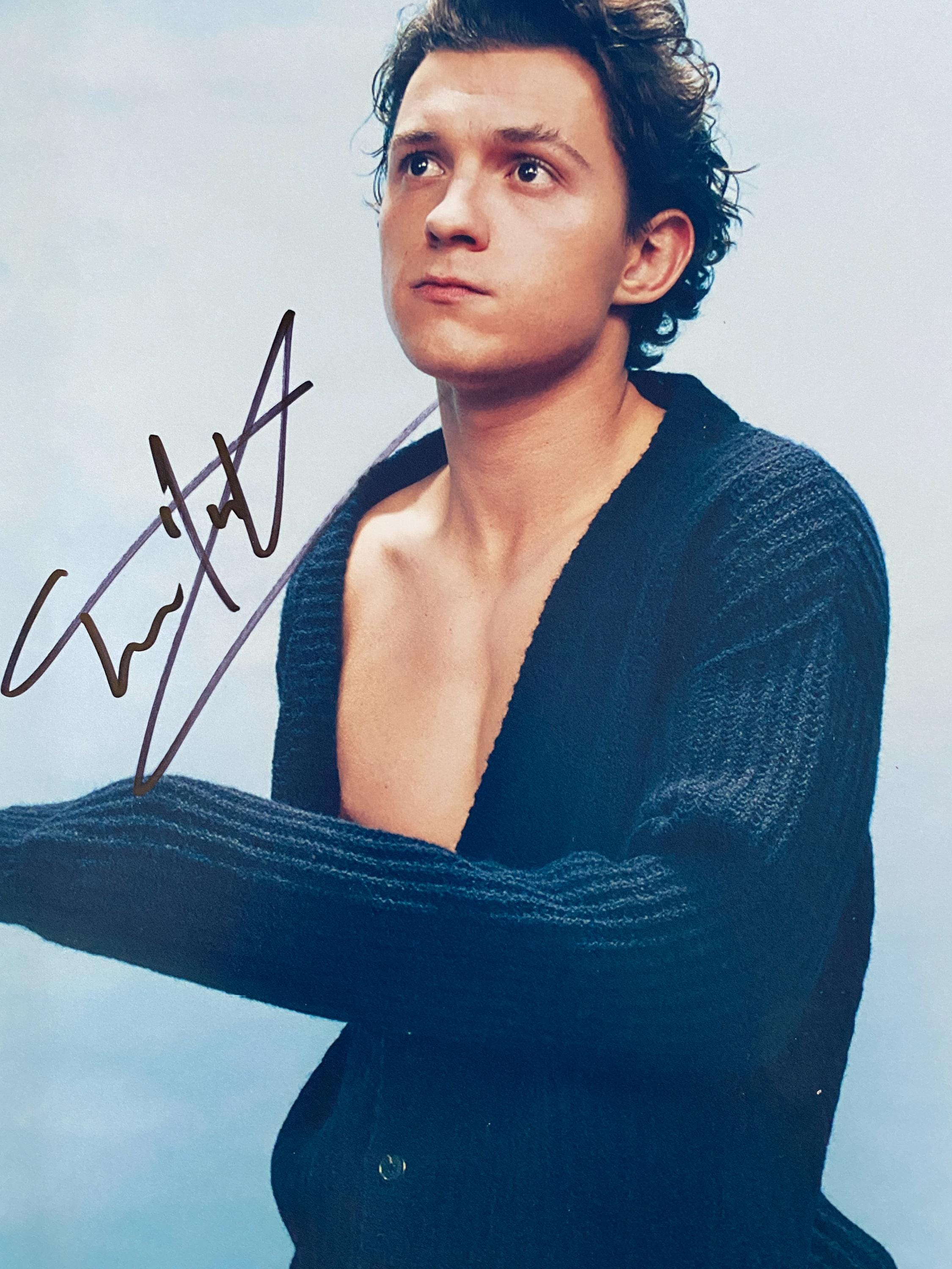 Tom holland autograph - Etsy 日本