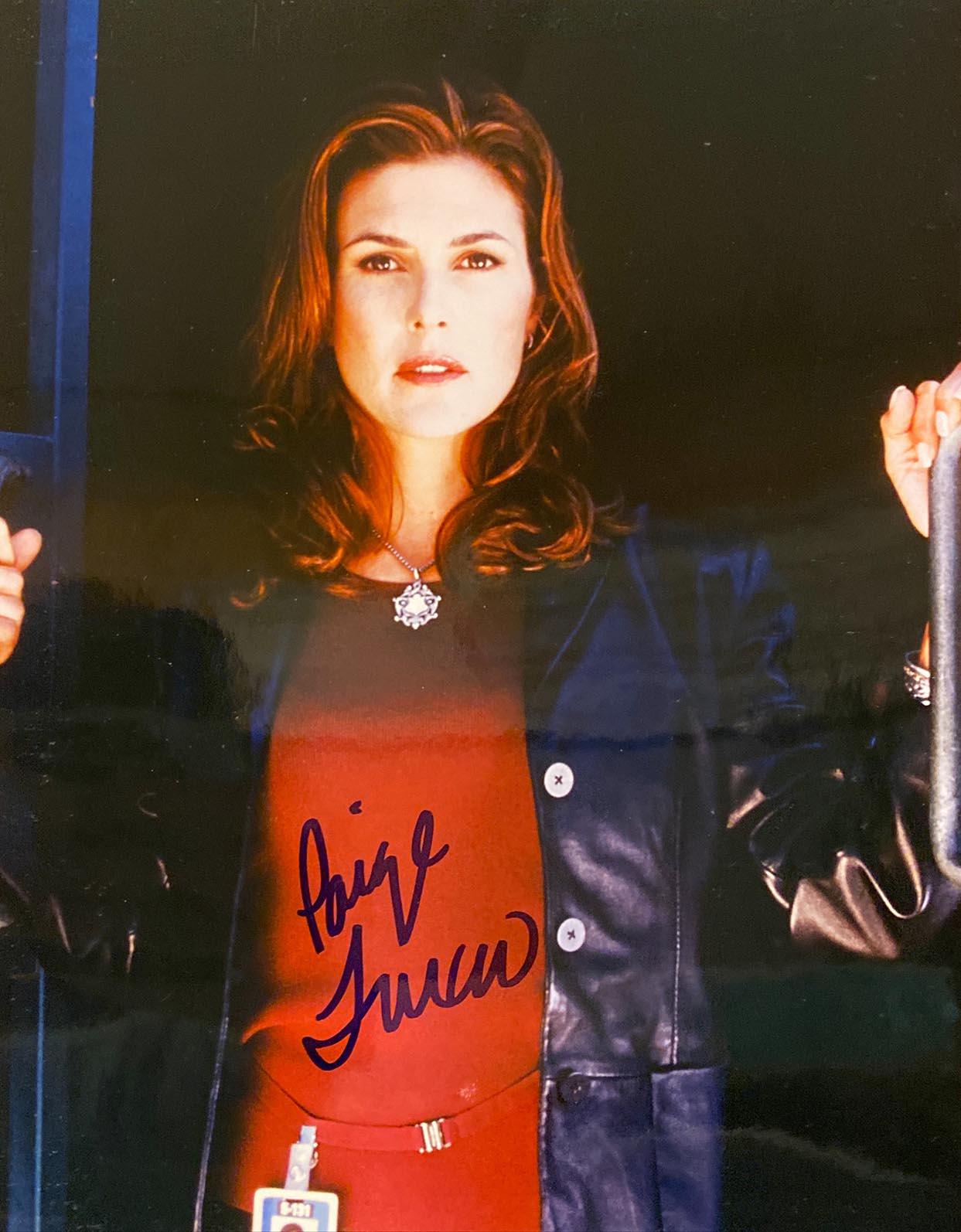 Paige Turco Original Autographed Photo - …