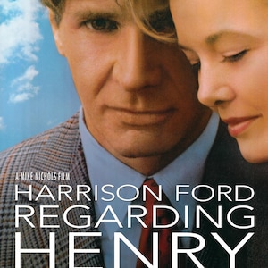 Regarding Henry original 1991 vintage one sheet movie poster
