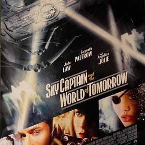 Cartel original de la película Sky Captain y el mundo del mañana 2004