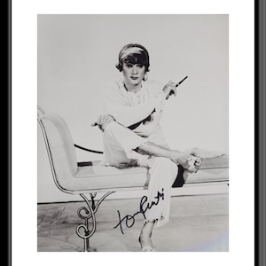 Some Like it Hot Tony Curtis autographed photo - framed