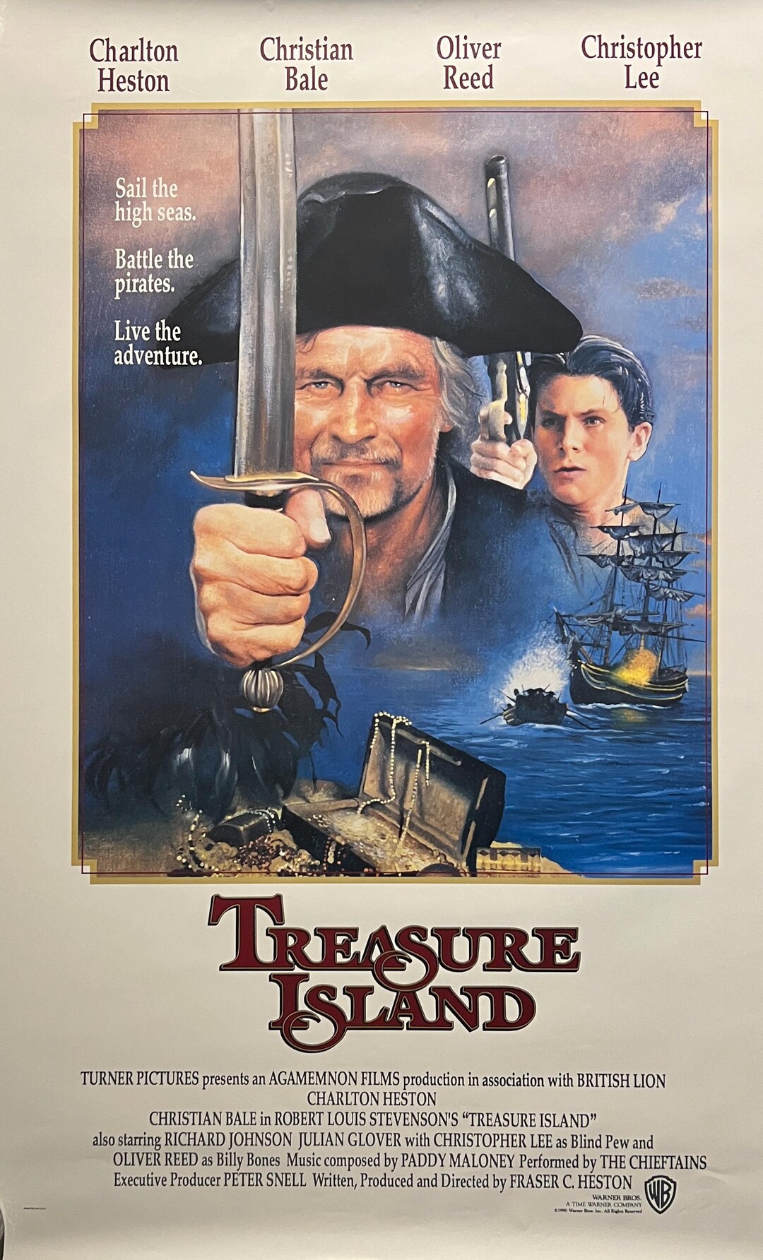 Treasure Island 1990 Original Movie Poster - Etsy