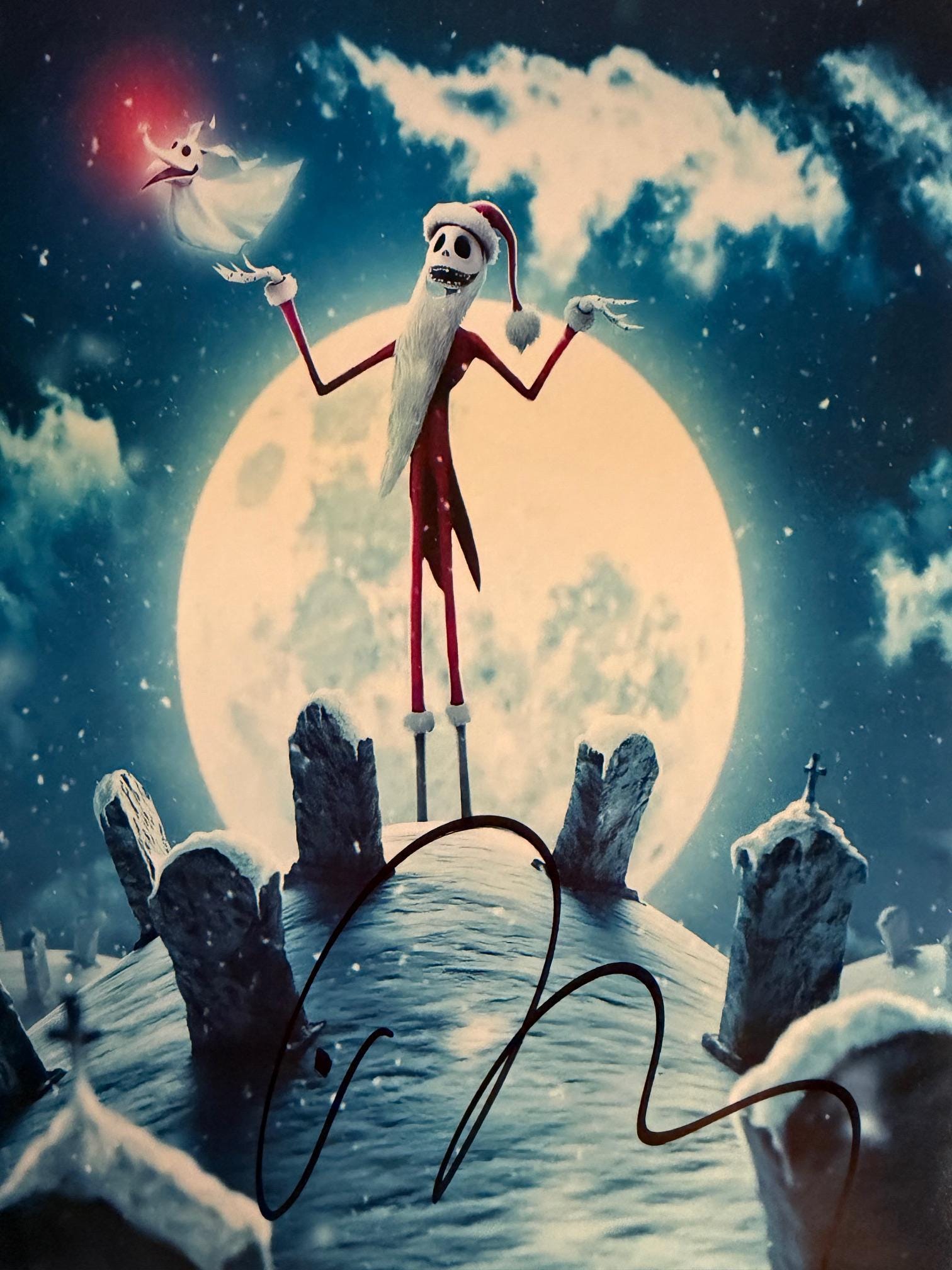 Original Autograph Tim Burton - Etsy