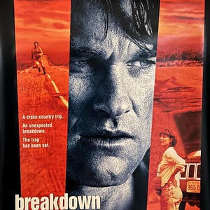 Cartel original de la película Breakdown 1997