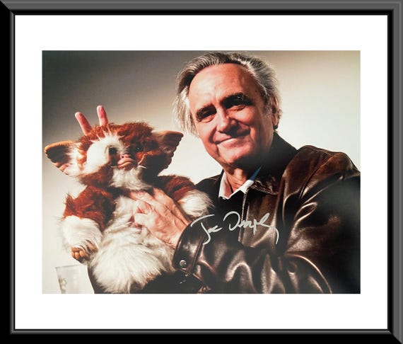 グレムリン ジョー・ダンテ オリジナルサイン入り写真 - 額入り - Etsy