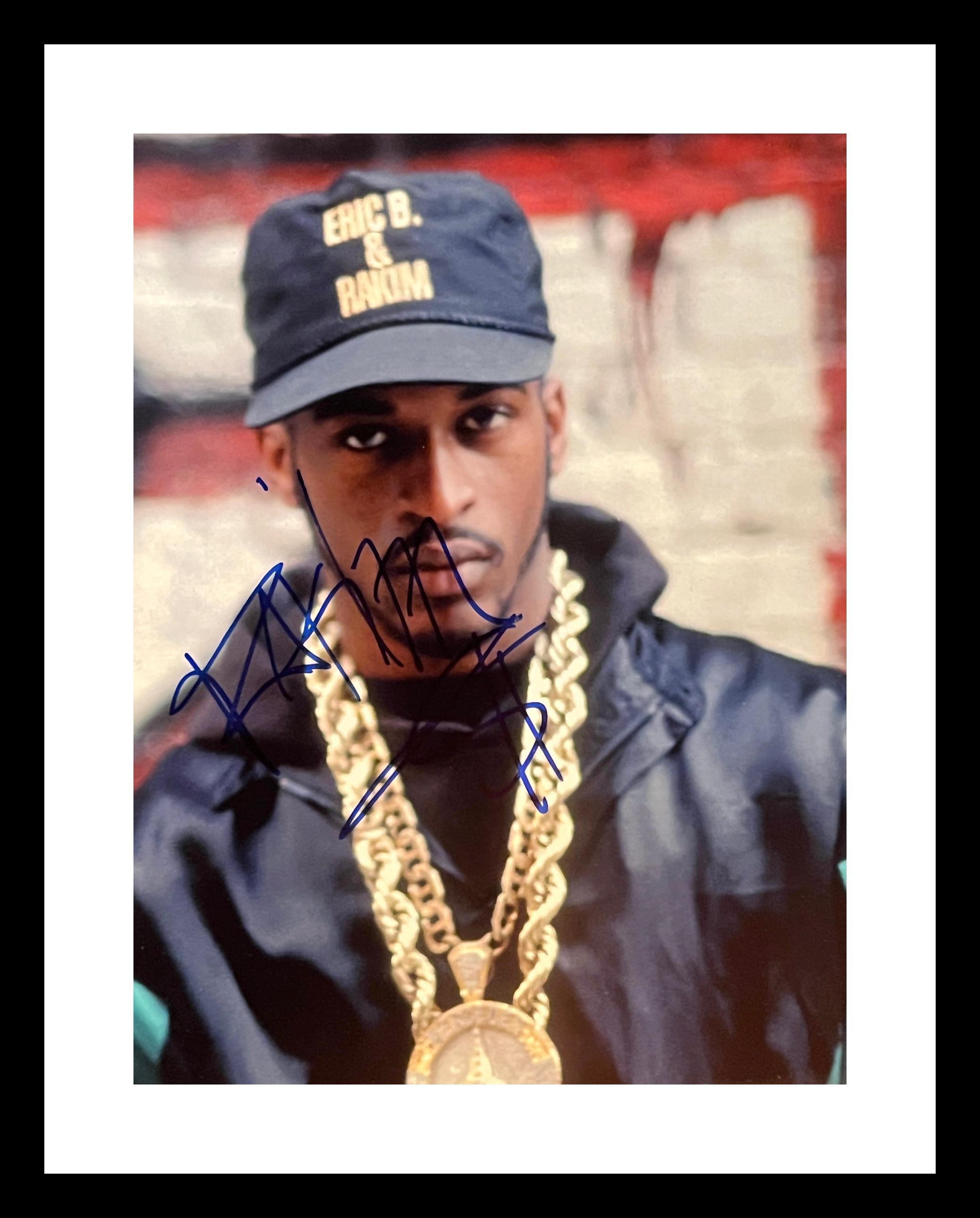 Rapper Rakim Original Autographed Photo - Framed - Etsy Israel