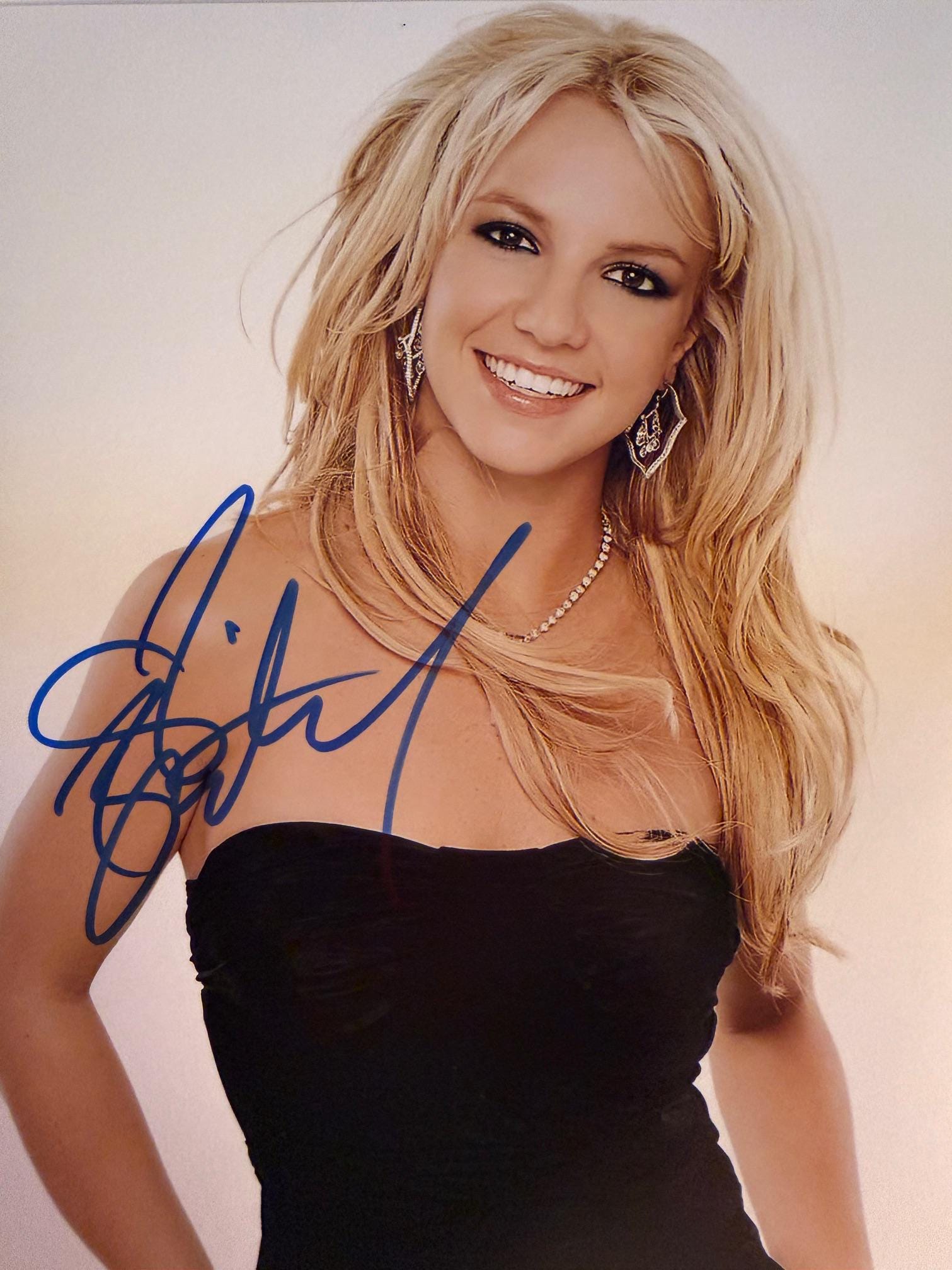 Britney Spears Autograph - Etsy