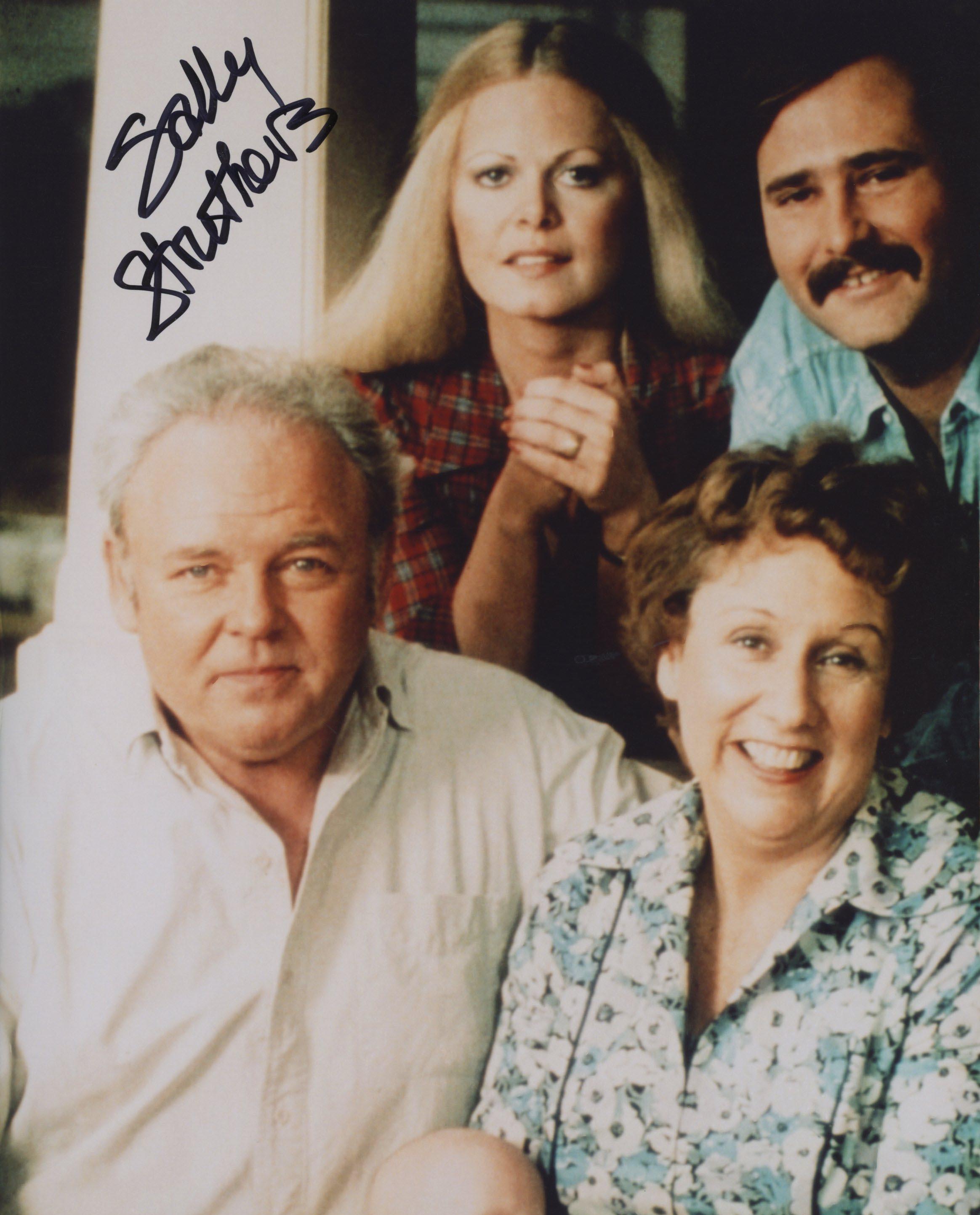 All in the Family Sally Struthers Original Autographed Photo - Framed ...
