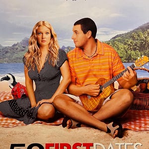 Cartel original de la película 50 primeras citas de 2004
