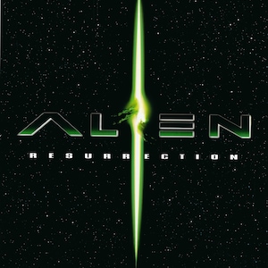 Cartel original de la película Alien Resurrection de 1997