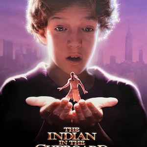Cartel original de la película El indio en el armario 1995