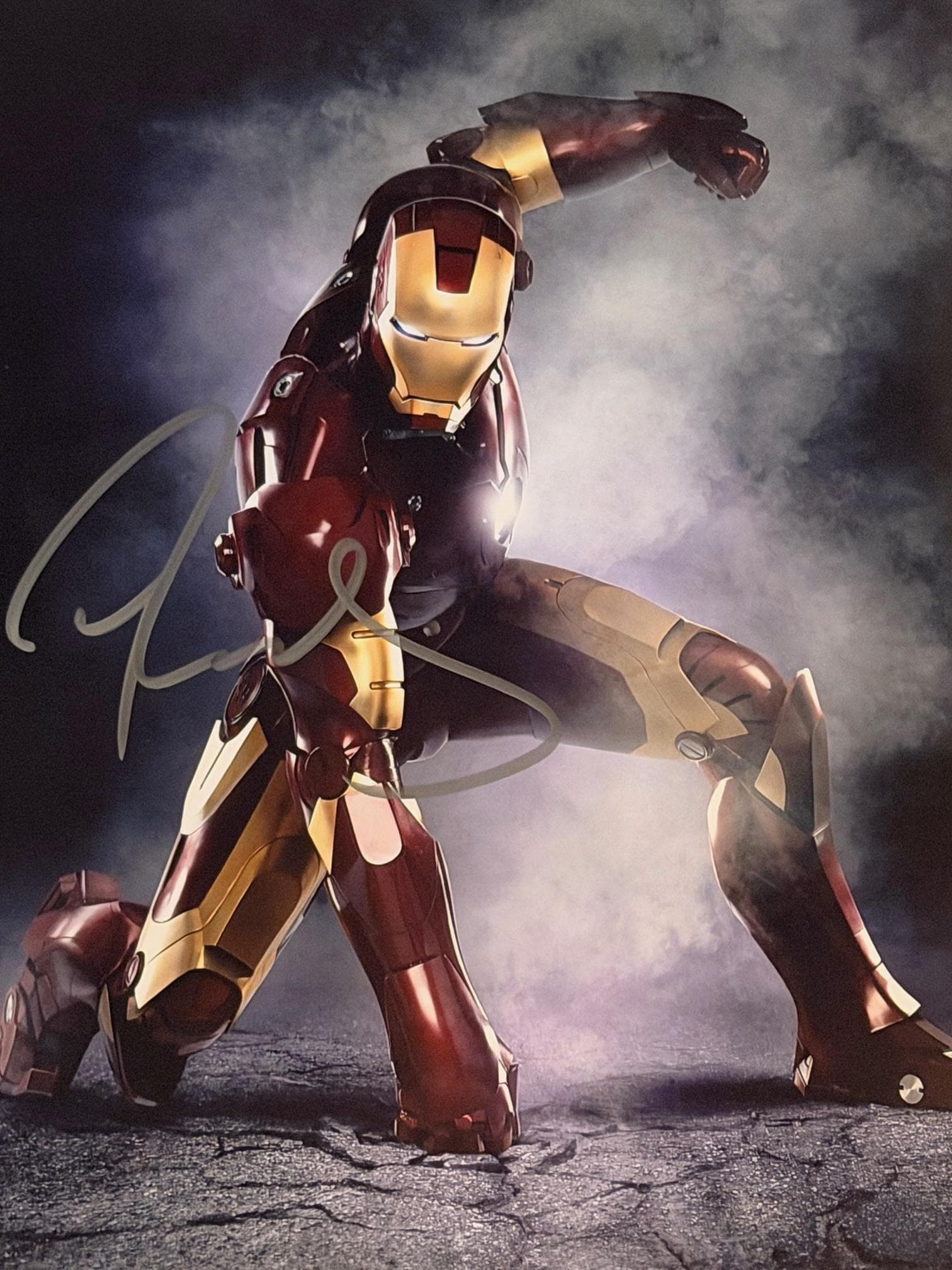 Signed Iron Man Memorabilia - Etsy