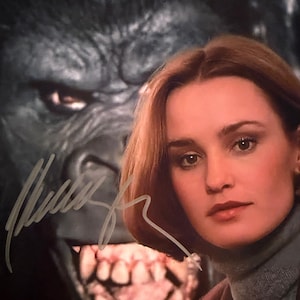 King Kong Jessica Lange original signerad bild - inramad