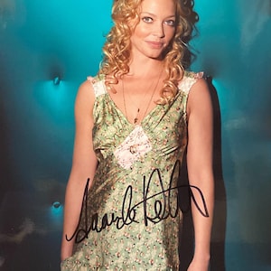 Drop Dead Gorgeous Amanda Detmer original signerad bild - inramad
