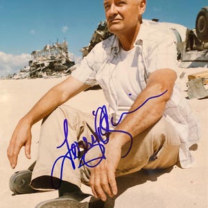 Lost Terry O'Quinn original autographed photo - framed