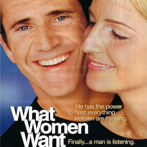 Cartel original de la película Lo que las mujeres quieren (2000)