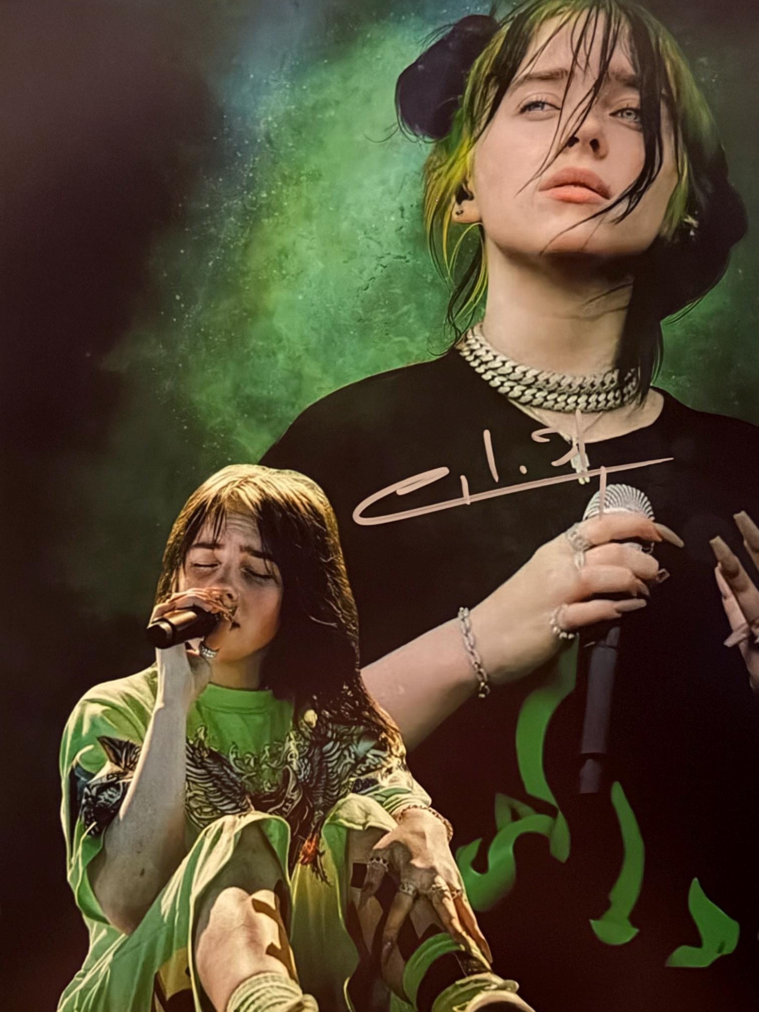 Billie eilish autograph - Etsy 日本
