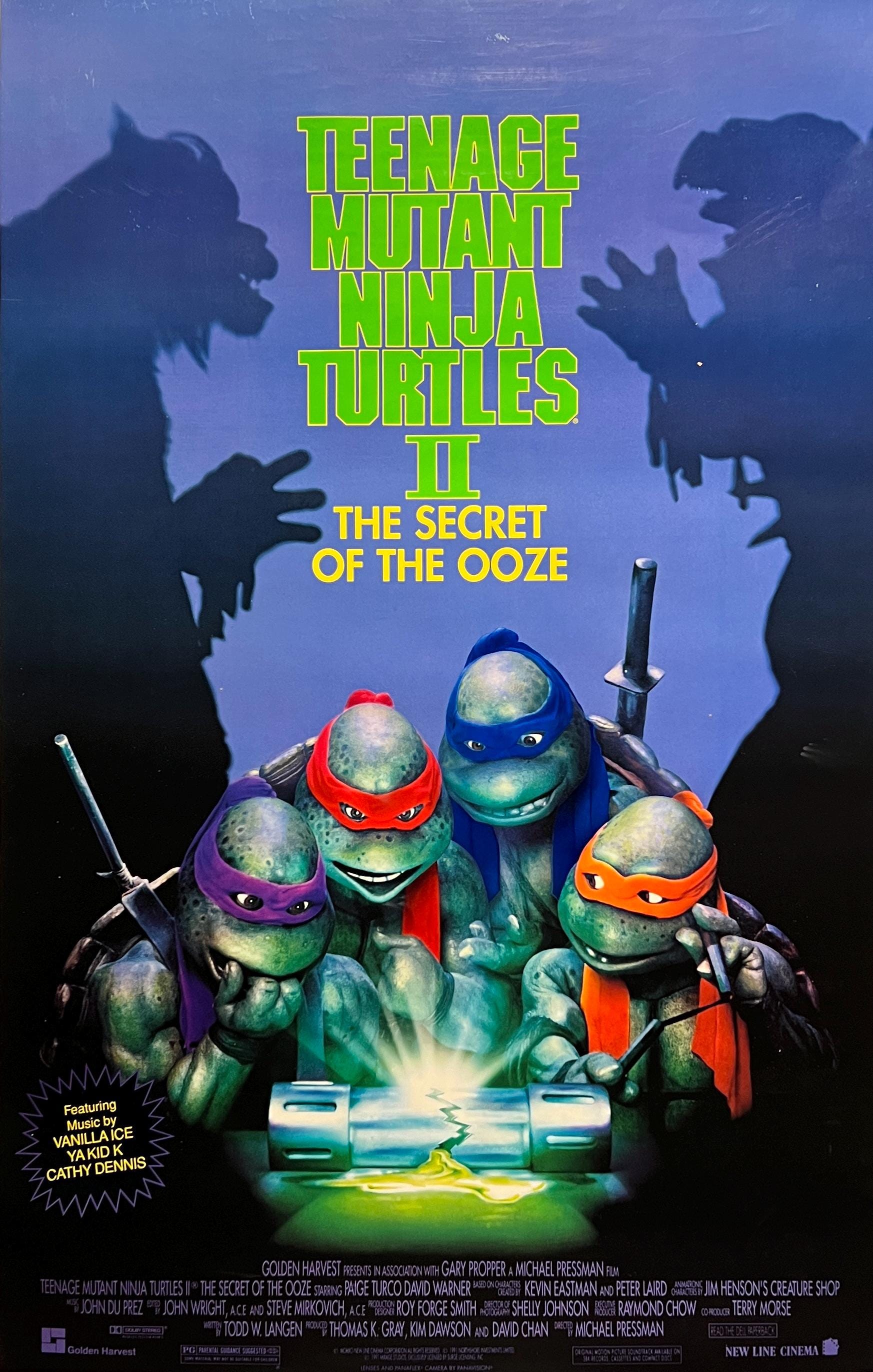 Teenage Mutant Ninja Turtles II the Secret of the Ooze Double