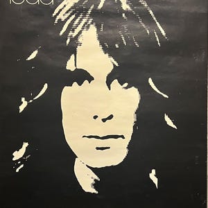 Póster original raro del ermitaño de Mink Hollow de Todd Rundgren