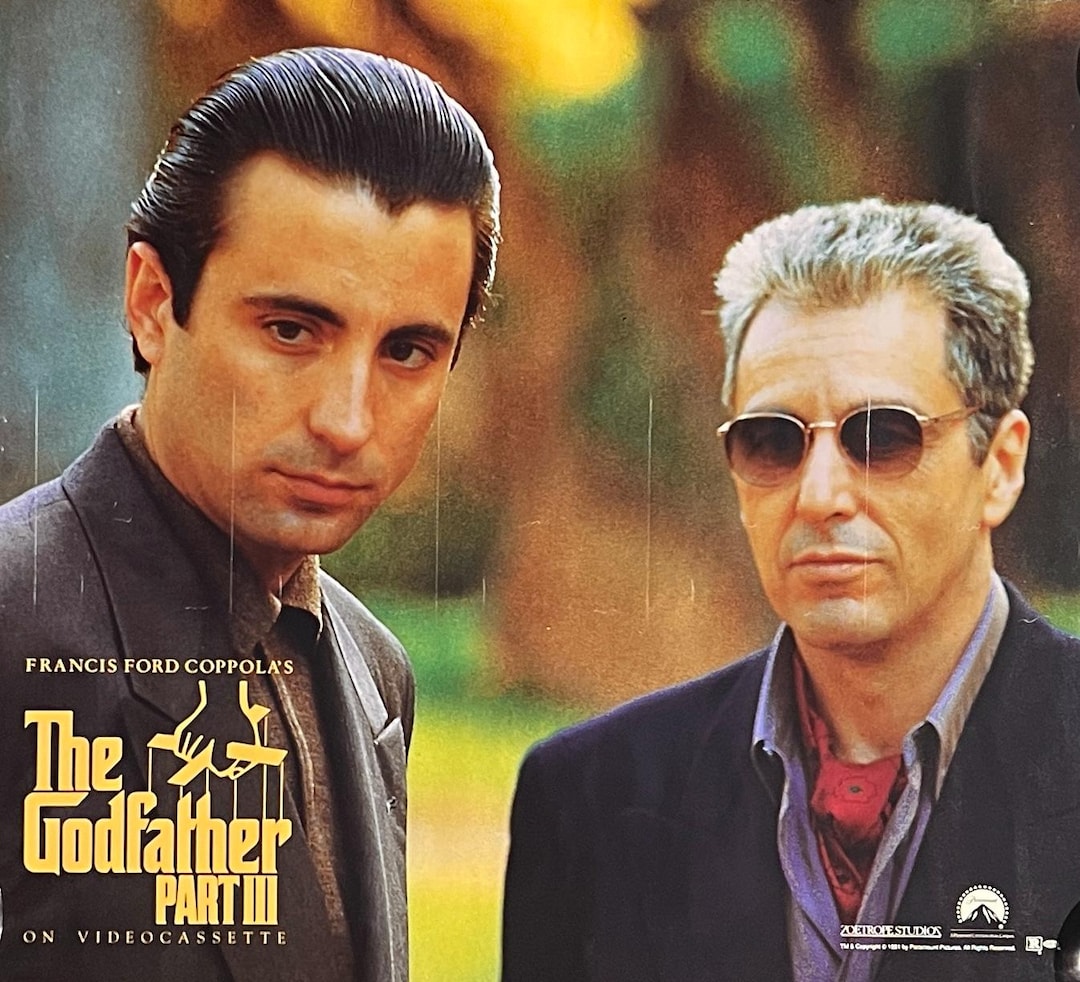 ゴッドファーザー PART III 1990 オリジナル両面映画ポスター - Etsy 日本