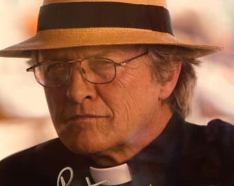 The Rite Rutger Hauer original autographed photo  - framed