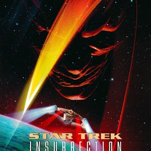 Cartel original de la película Star Trek: Insurrección 1998