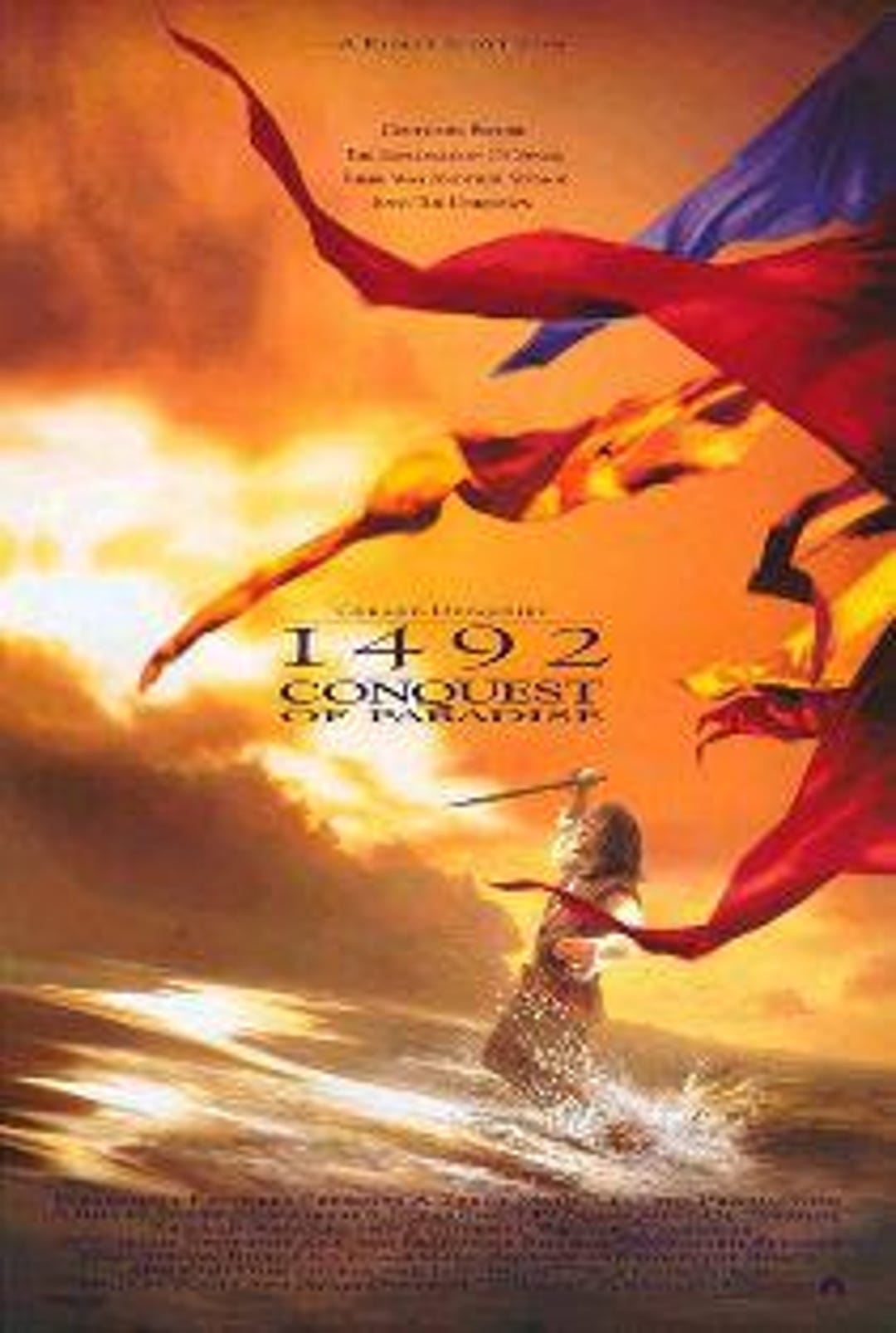 1492: Conquest of Paradise 1992 Original Movie Poster - Etsy