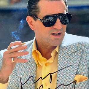 Casino Robert De Niro original autographed photo - framed