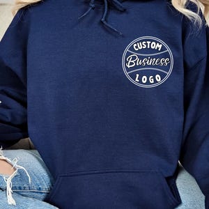 Business Logo Hoodie, Your Logo Here Shirt, Your Business Logo or Brand Logo T Shirt,  Personalized Logo Shirt, Personalized Logo Sweatshirt