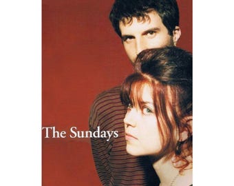 The Sundays 1990s Band Poster