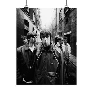 Oasis Band Poster