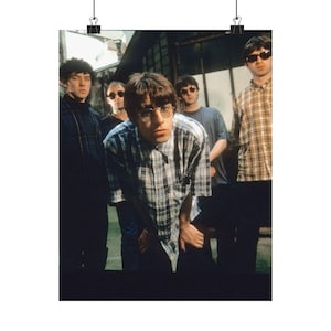 Oasis Band Poster
