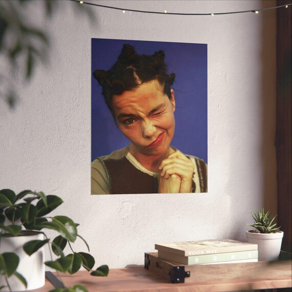 Bjork 1990s Poster - Etsy Ireland