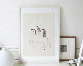 Little horse poster