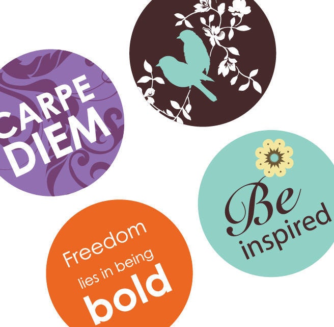 Quotes and Sayings - Part Deux - (1x1) One Inch (25mm) Round Pendant …