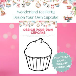 Tea Party Craft for Kids, Perfect for Kids Party and Fun Kids Activities, Printable Kids Tea Party Games, Left or Right, Classroom Game