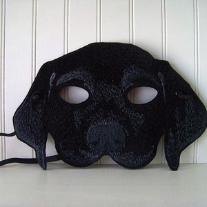 Black Lab Technician Mask for Adult