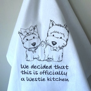 Westie Couples Kitchen