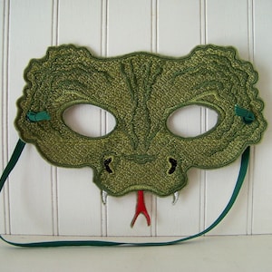 Lizard Reptile Mask for Adult