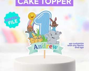 Canticos Tortenaufsatz digital | SVG, PDF, Ai, PNG | Personalisiert | zum Plotten | Digitales Archiv | TPC1