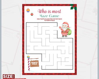クリスマスの単語検索、大人と子供向けのパーティー ゲーム アクティビティ、お祝いの家族向けゲーム、クリスマス映画のトリビア、クリスマスの迷路